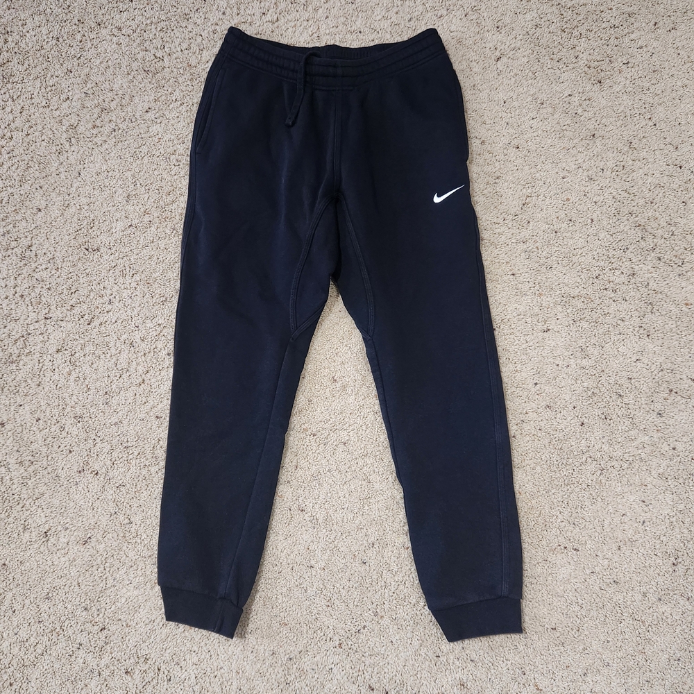 Nike Kids' Black Fleece Jogger Pants